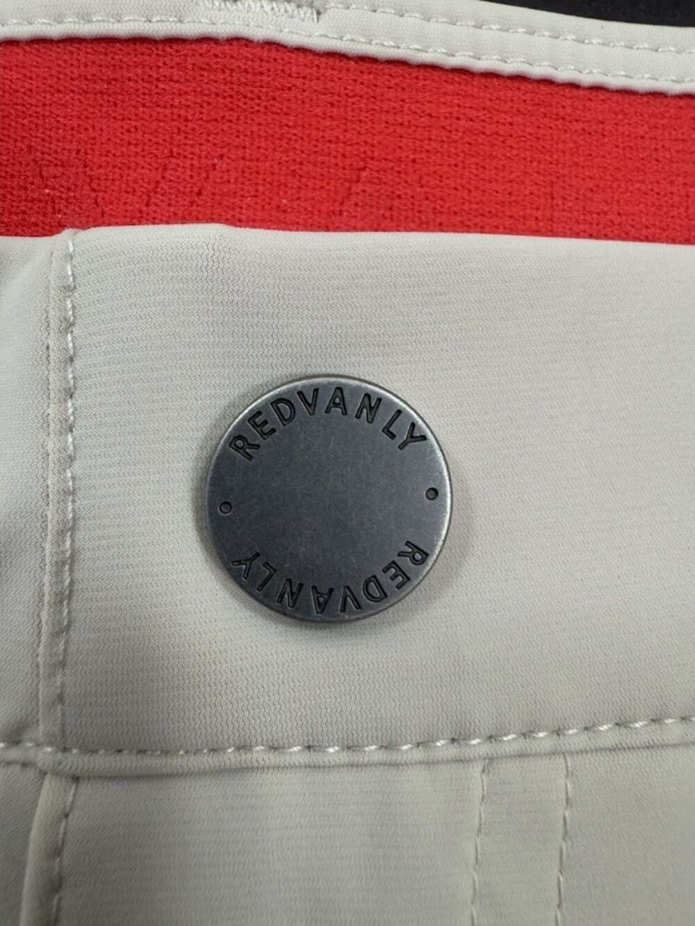 Redvanly Mens Hanover Pull On Golf Shorts 9" Size Large Lightweight Performance - Picture 7 of 11